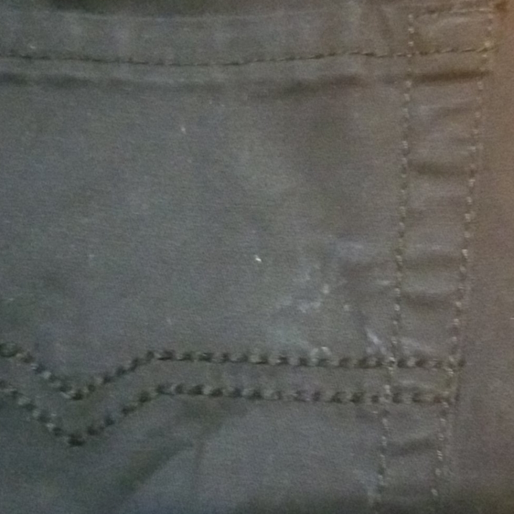 Vintage Mens Black Pants 30x30 - Picture 7 of 11